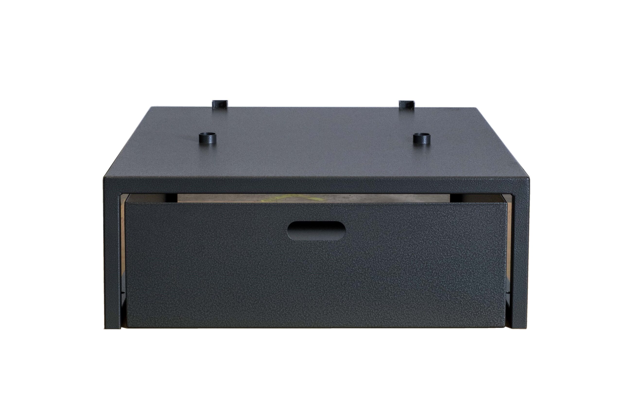 Pyro Mini Large Raised Hearth & Wood Bin - Grey | Pyro Fires
